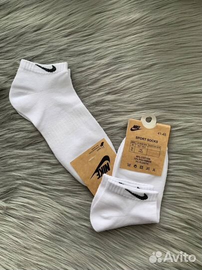 Носки Nike белые