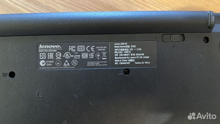 Ноутбук Lenovo B50-30