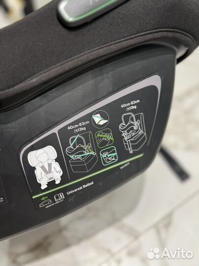 Автолюлька bugaboo nuna с базой isofix, адаптерами