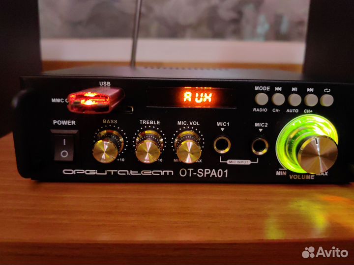 Усилитель звука Bluetooth, USB, акустика, ресивер