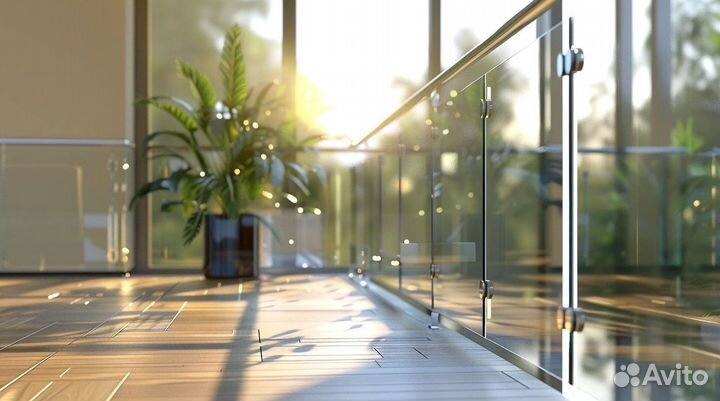 Стеклянные ограждения с гарантией