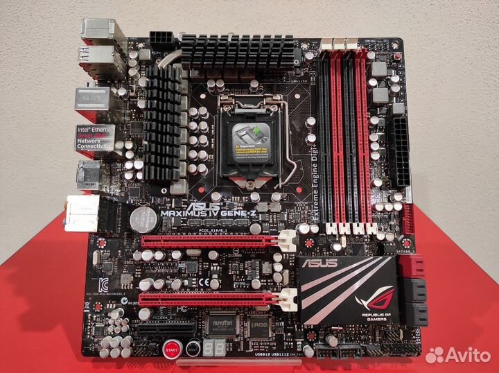 Материнская плата asus Maximus IV gene-Z