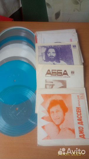 Пластинки времён СССР