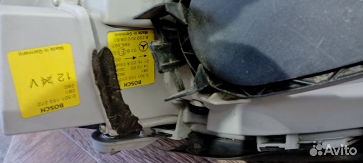 Фары на mercedes w 220