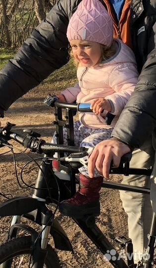 Велокресло переднее