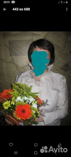 Блузка женская 48 50 нарядная