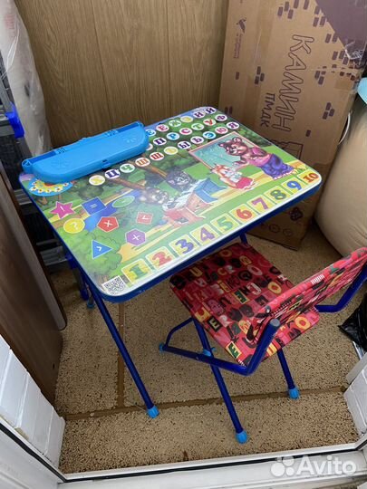 Столик и стул детский