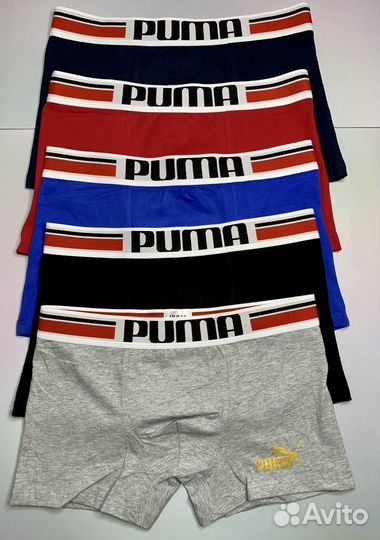 Трусы мужские боксеры 5+1 Puma