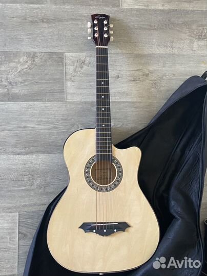 Гитара акустическая + чехол