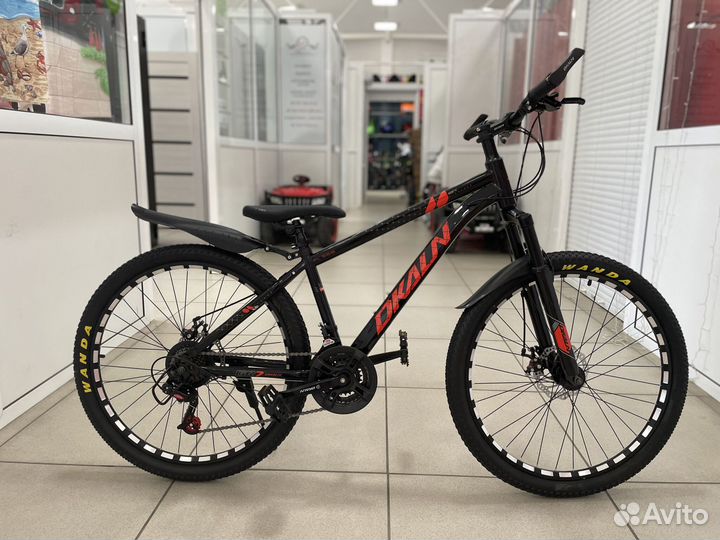 Горный велосипед Dkaln Черный 24 в Воронеже