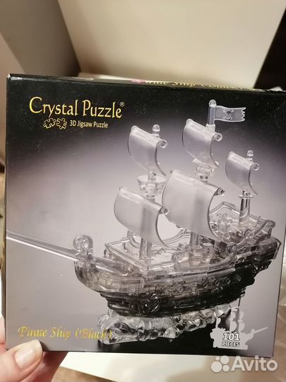 3D пазл корабль 101 частей