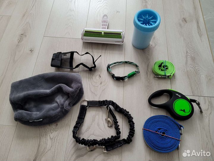 Поводок, ошейник и аксессуары для собаки