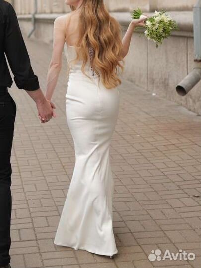 Силуэтное выпускное/вечернее/свадебное платье