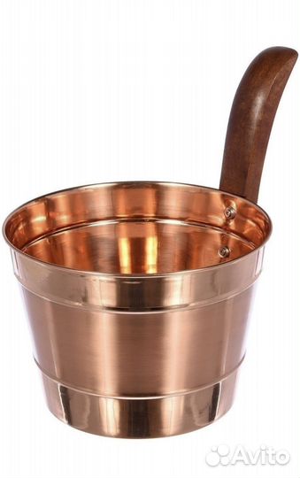Набор из меди бадья шайка 4л и ковш