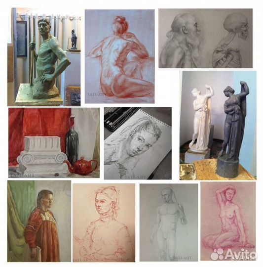 Художник, скульптор, заказы, мастер классы, курсы