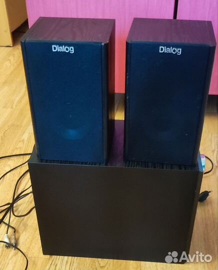 Колонки Dialog w 3000