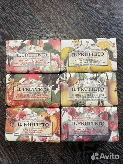 Мыло Италия разное