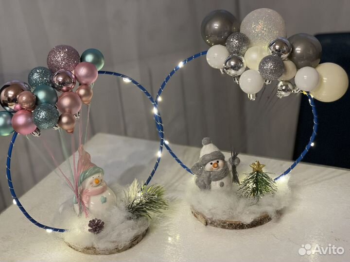 Новогодний декор ручная работа