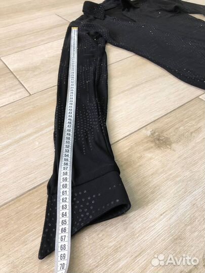 Черные боди без страз для бальных танцев