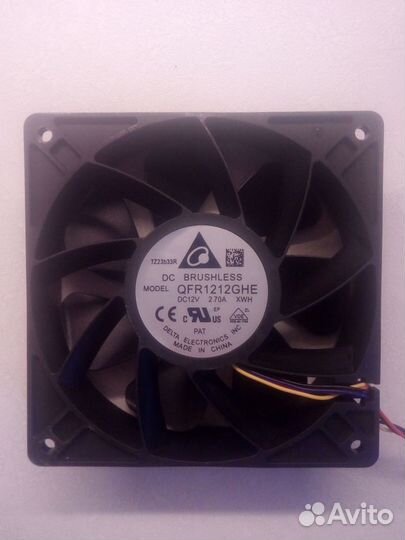 Кулера для асиков 120/140 мм Bitmain, Whatsminer