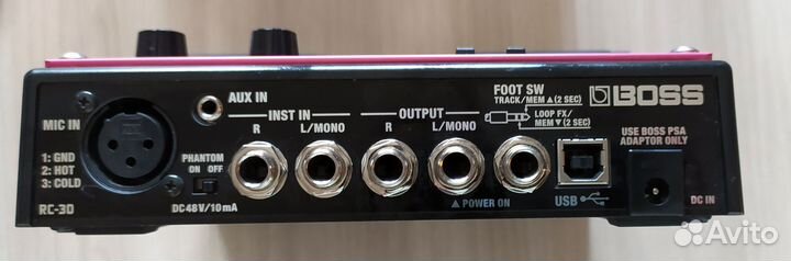 Двухпедальный многотрековый лупер Boss RC-30