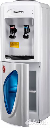 Кулер для воды Aqua Work 0.7-LDR белый со шкафчико