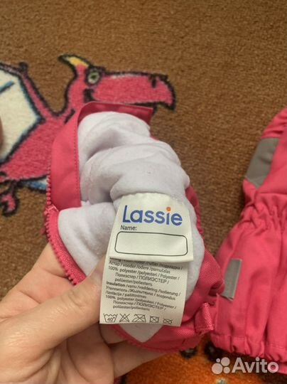 Варежки зимние детские