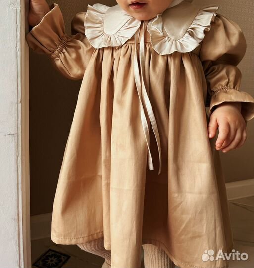 Хлопковое детское платье