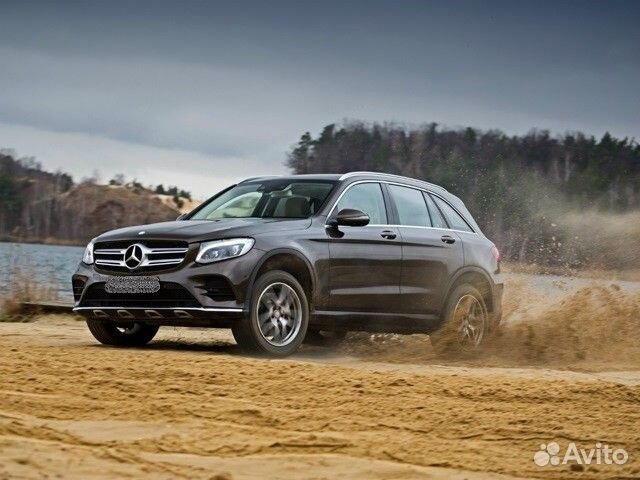Плёнка для оклейки фар Mercedes-Benz GLC (2015)