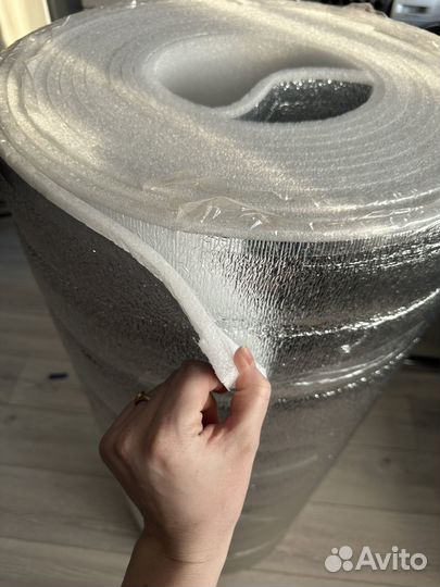 Фольгированный утеплитель 10 мм