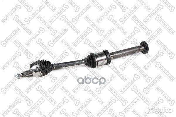 158 2074SX привод правый 952mm, 24157 VW T5 2.5