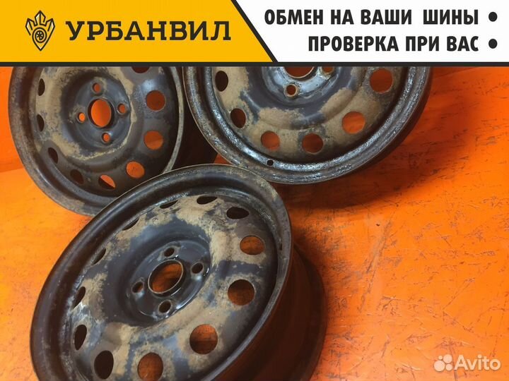 3 шт. Диски - диаметр 15 PCD 4х100