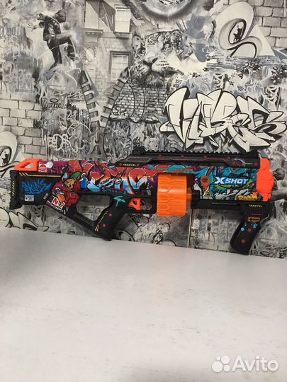 Бластер nerf X shot