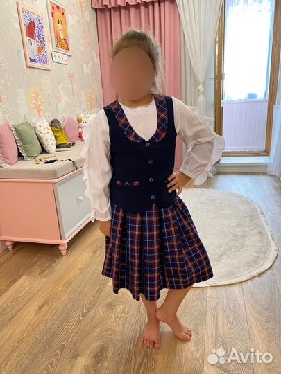 Блузка белая