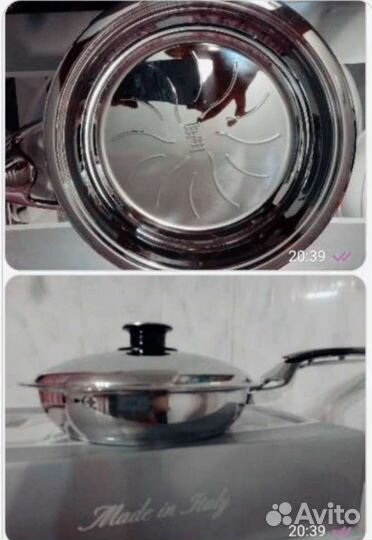 Новые кастрюли и сковороды Цептер