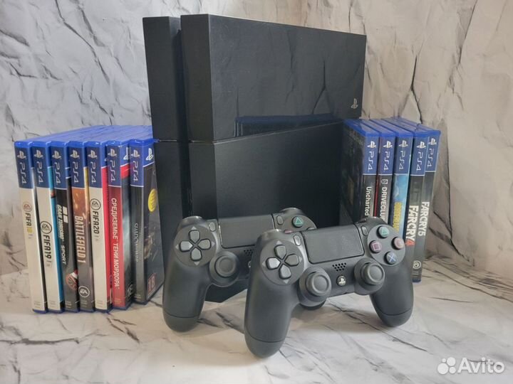 Sony playstation 4. 150 игр в подарок