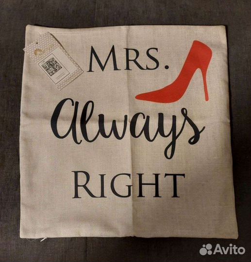 Новая декоративная наволочка