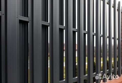 Заборы жалюзи и евроштакетник