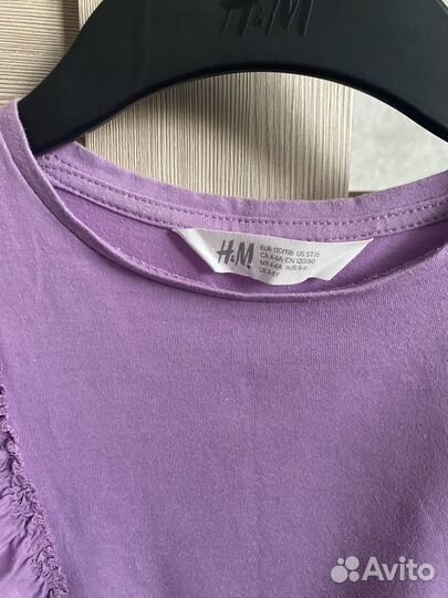 Блузка для девочки H&M 110/116