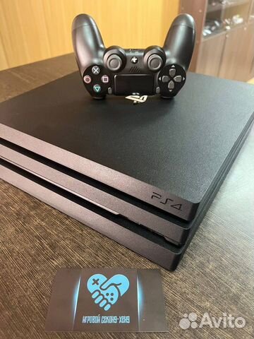 Playstation 4 Pro 1Tb Онлайн + 400 игр PS4 тихая