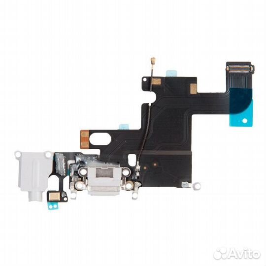 Шлейф с разъёмом зарядки, гарнитуры и антенной для
