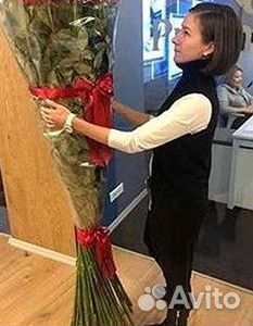 Букет роз 101 роза 51 роза