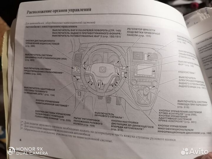 Инструкция по эксплуатации honda CR-V