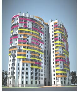 2-к. квартира, 59,6 м², 12/17 эт.