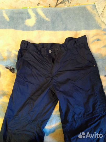 Брюки синие