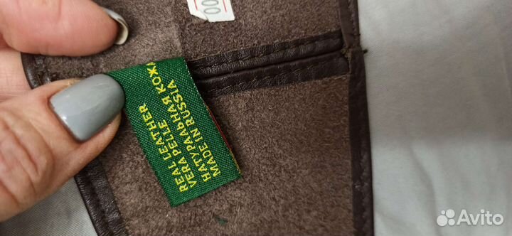 Ремни из натуральной кожи коричневый и красный