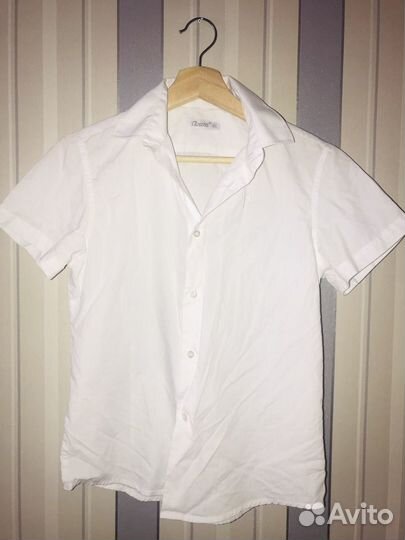 Рубашка на мальчика р.158
