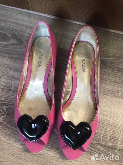 Балетки натуральная кожа 38 размер