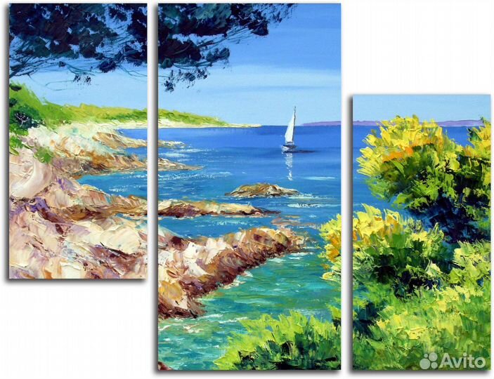 Модульные картины маслом