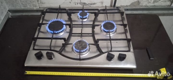Газовая варочная панель 4 конфорки ariston